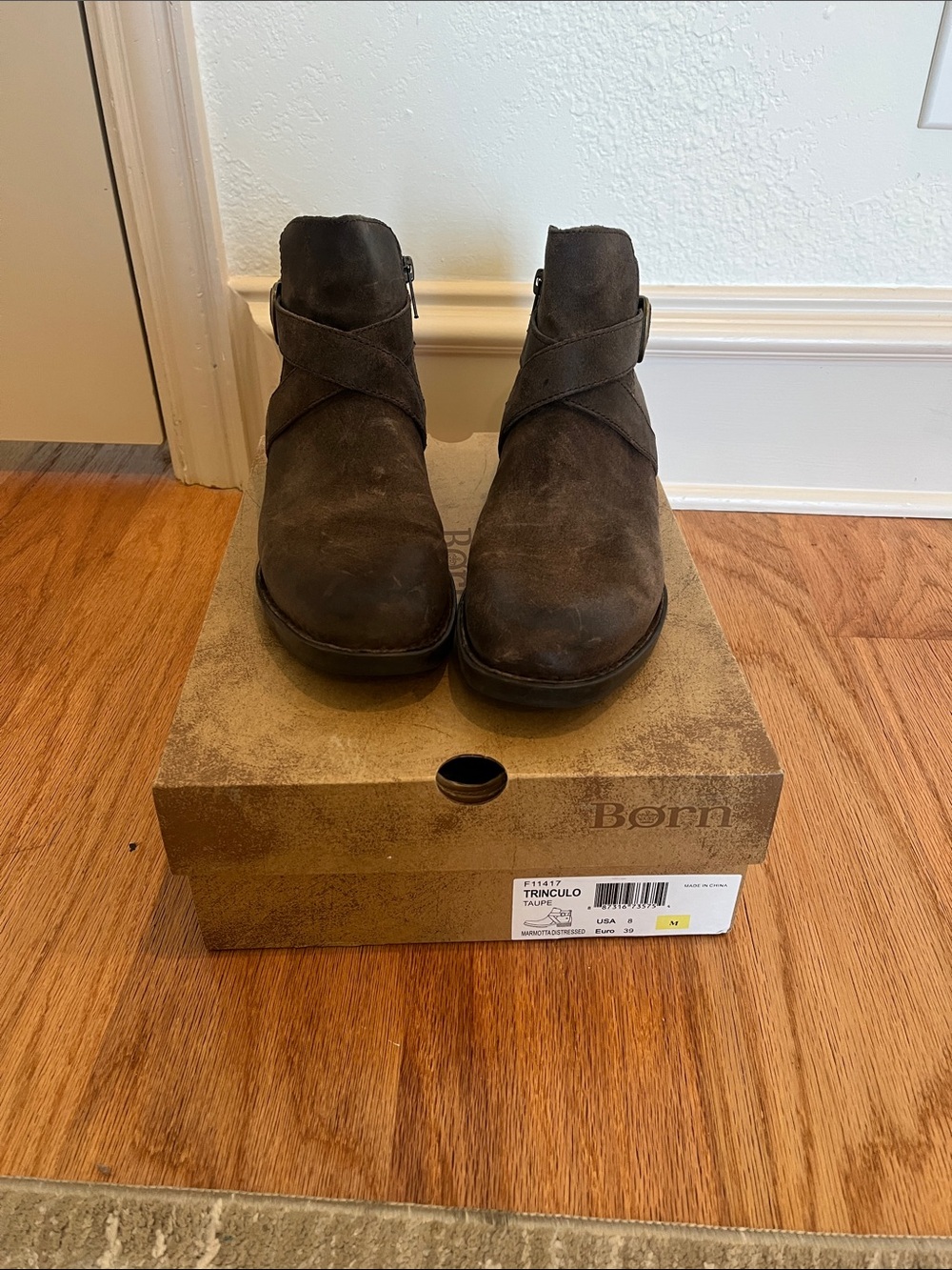 Born Women’s Suede Ankle Boots - Trinculo
